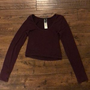 Cropped long sleeve